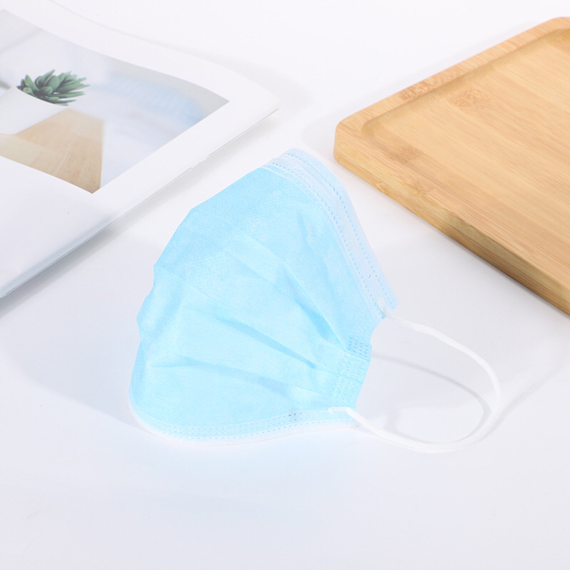 Fine Packaging, Ten Disposable Masks, Three Layers, Meltblown Fabric Mask Scarf Certificate