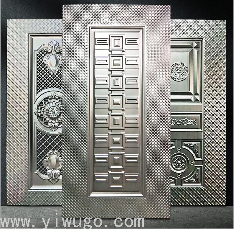  Checkered Plate Iron Sheet Door Surface Processing Cold Rolled Door Panel Export Best-Selling Foreign Trade Product