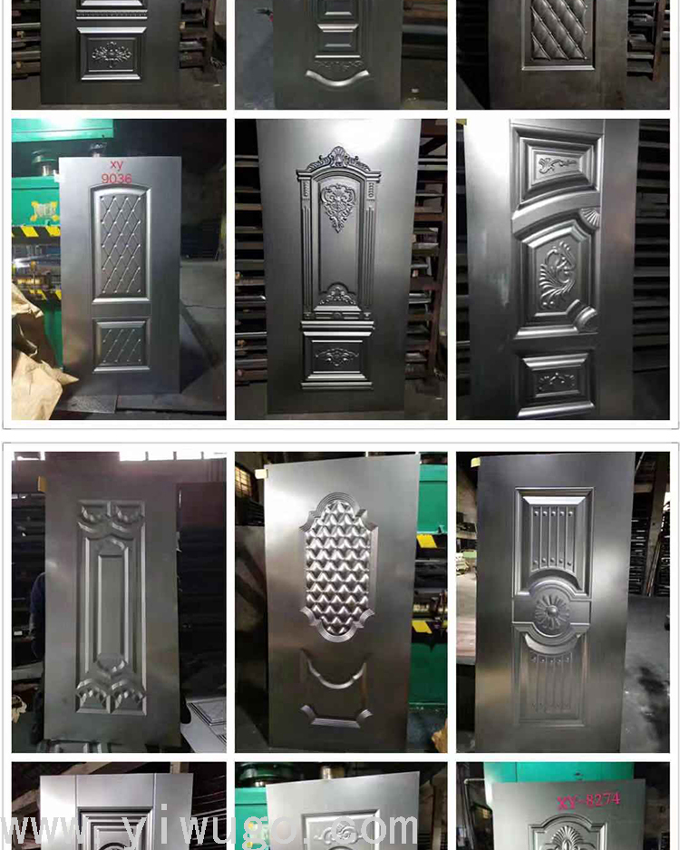  Checkered Plate Iron Sheet Door Surface Processing Cold Rolled Door Panel Export Best-Selling Foreign Trade Product
