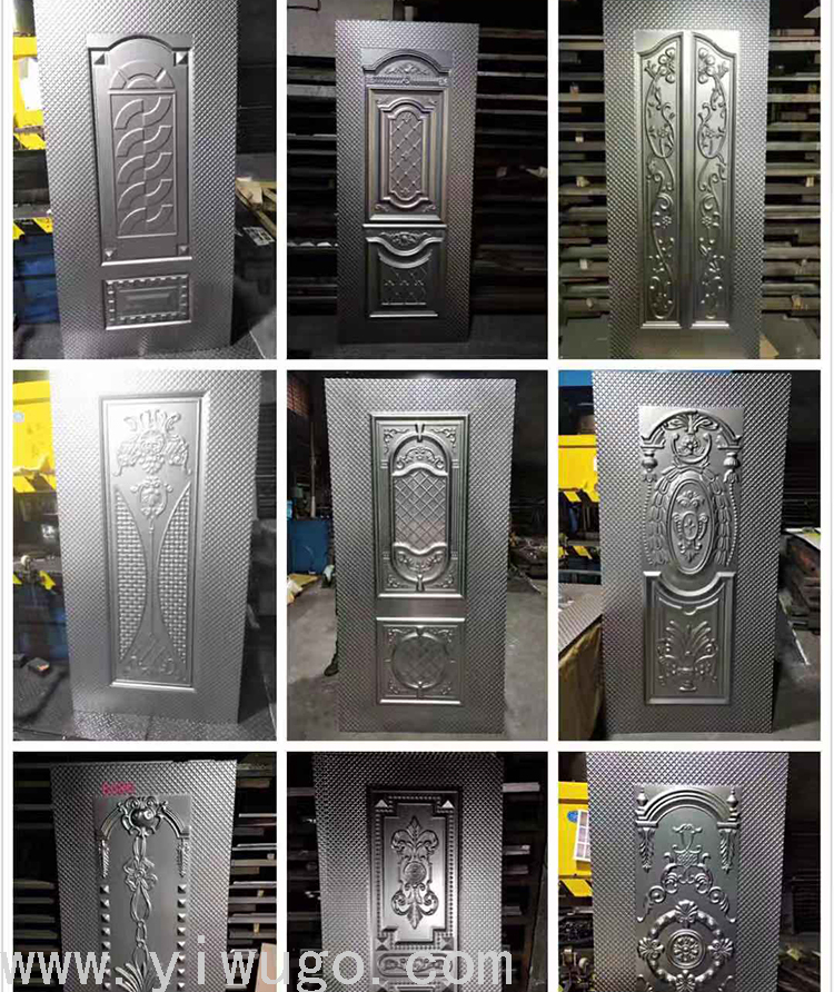  Checkered Plate Iron Sheet Door Surface Processing Cold Rolled Door Panel Export Best-Selling Foreign Trade Product
