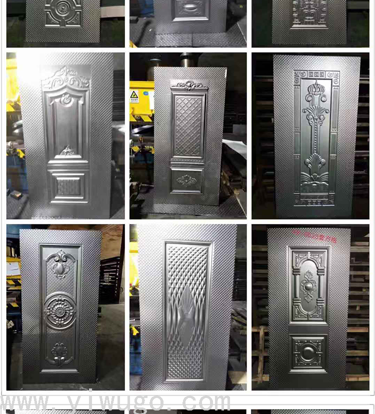  Checkered Plate Iron Sheet Door Surface Processing Cold Rolled Door Panel Export Best-Selling Foreign Trade Product