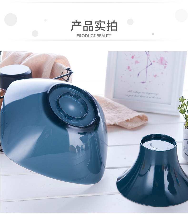 Pattern Household Fashion Plastic Fruit Plate Plastic Fruit Tray European Household Square Fruit Plate Wholesale