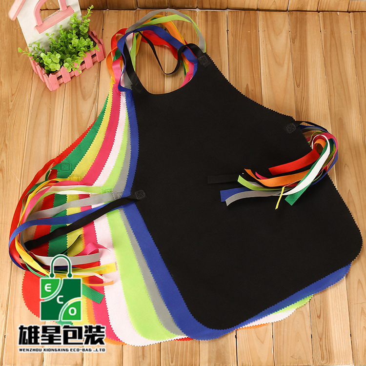 Non-Woven Disposable Apron Disposable Apron Custom Logo Apron