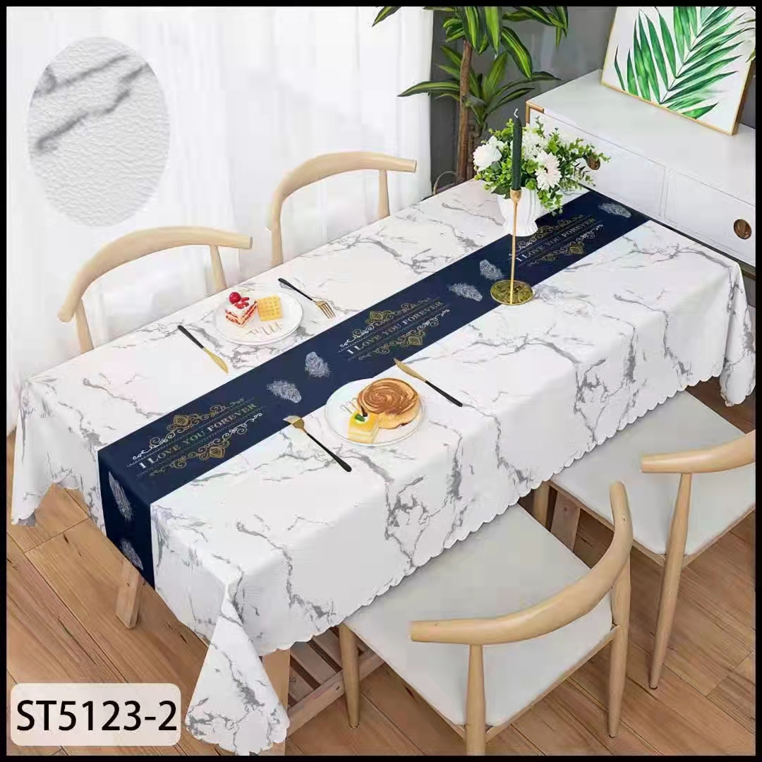 Wholesale Export European Tablecloth Tablecloth Waterproof Disposable Plastic Fashion Dining Table Cloth Tablecloth Oil-Proof Table Mat Wholesale Export European Tablecloth Tablecloth Waterproof Disposable Plastic Fashion Dining Table Cloth Tablecloth Oil-Proof Table Mat