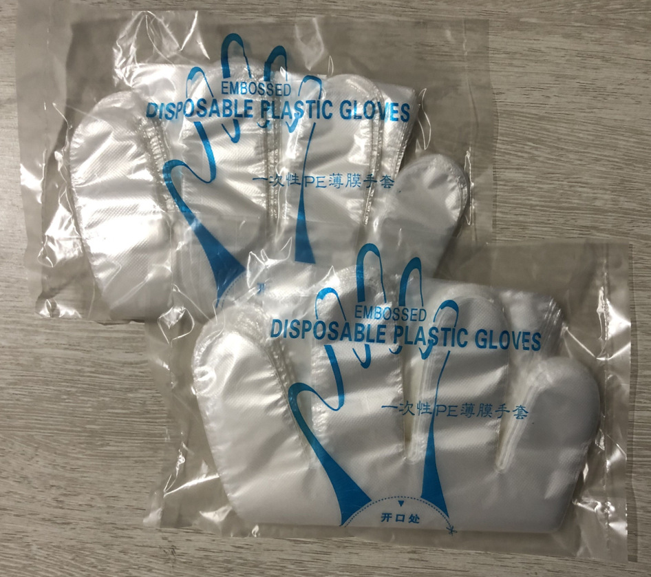 Disposable Gloves Food Grade Disposable PE Gloves Beauty Catering Thickened Disposable Gloves Wholesale