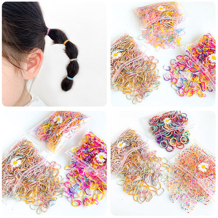Band Good Elasticity for Girls Hair Ring Headdress Baby Baby Disposable Small Hair Tie Hair Rope Hair Accessories