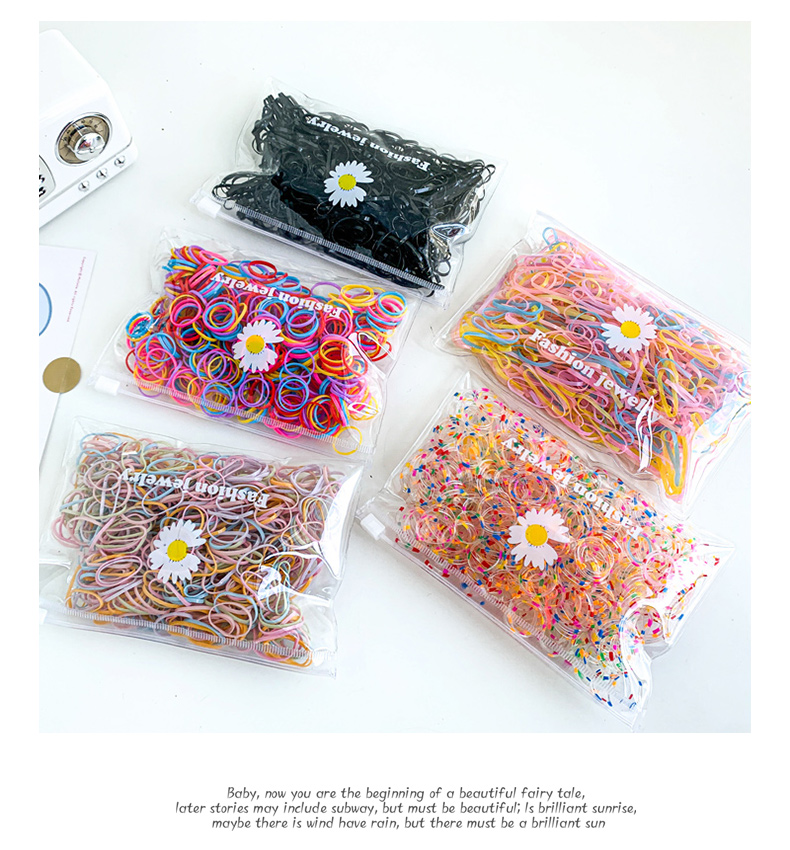 Band Good Elasticity for Girls Hair Ring Headdress Baby Baby Disposable Small Hair Tie Hair Rope Hair Accessories Band Good Elasticity for Girls Hair Ring Headdress Baby Baby Disposable Small Hair Tie Hair Rope Hair Accessories