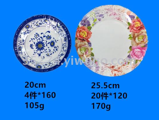 Melamine tableware Melamine plate Melamine bowl Melamine salad bowl large spot inventory low price sale