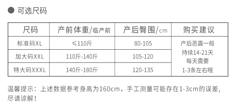October Jingjing Disposable Underwear Pure Cotton Maternity Underwear Postpartum Confinement Travel Underwear Large Size Female Maternity Supplies