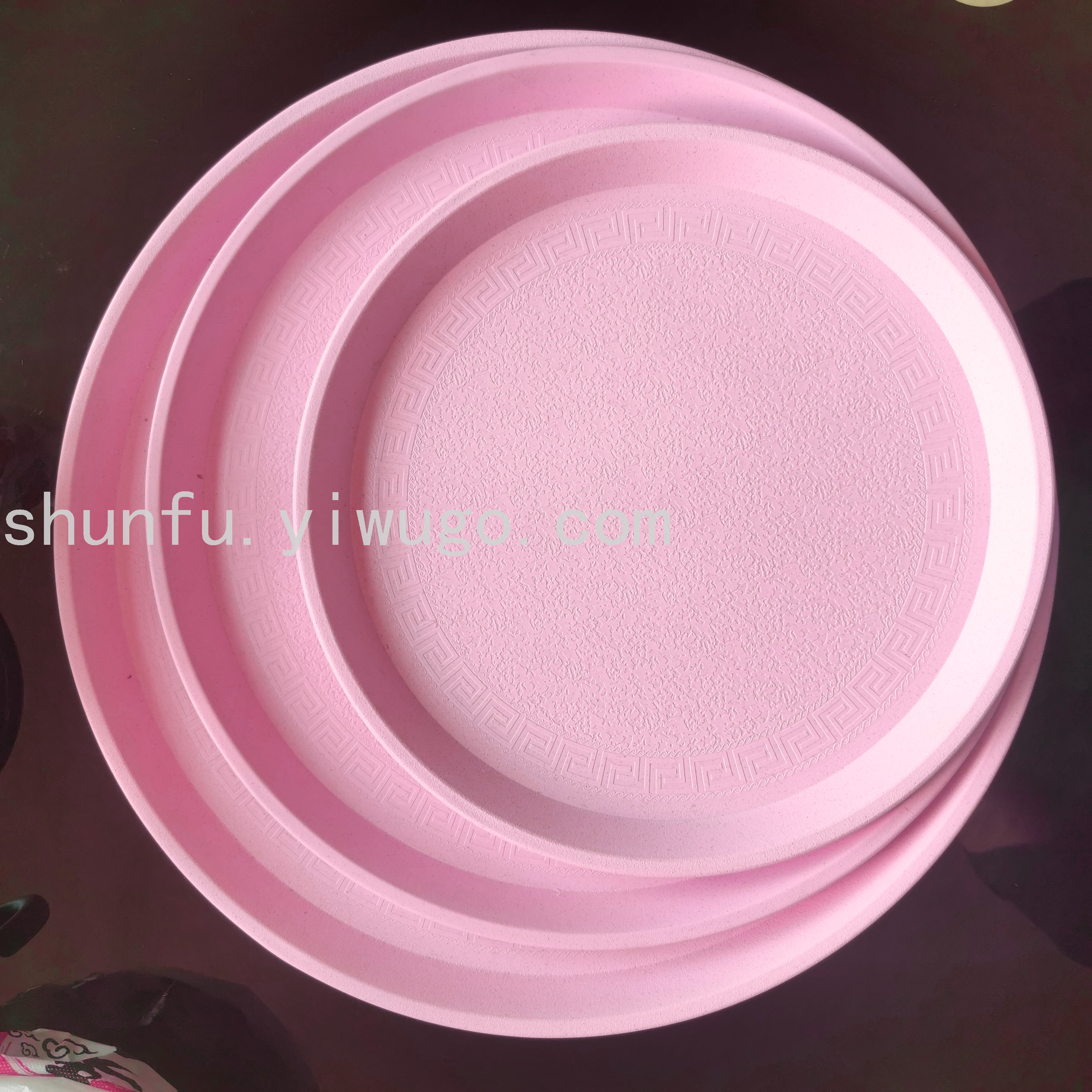 round Tray Coffee Tray Fast Food Restaurant Dining Tray