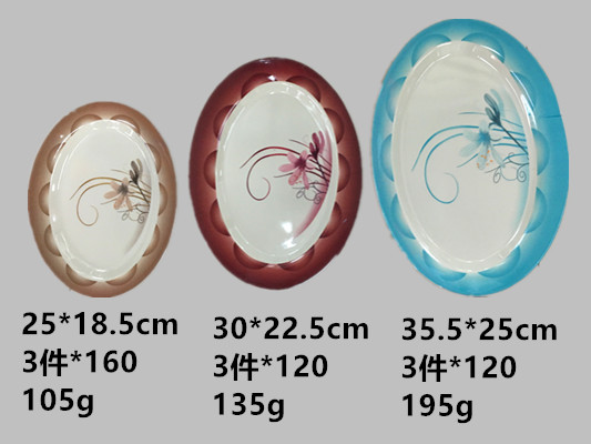 Melamine tableware plate imitation ceramic applique plate a large number of low spot inventory processing Melamine tableware plate imitation ceramic applique plate a large number of low spot inventory processing