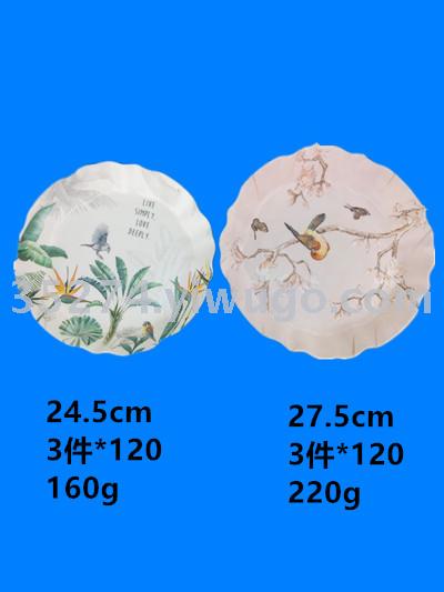 Manufacturer direct selling melamine tableware melamine plate melamine fruit plate inventory low price processing