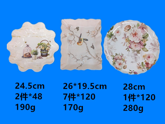 Manufacturer direct selling melamine tableware melamine plate melamine fruit plate inventory low price processing Manufacturer direct selling melamine tableware melamine plate melamine fruit plate inventory low price processing