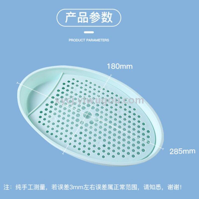 Creative tableware environmentally friendly fish shaped plastic dumpling plate