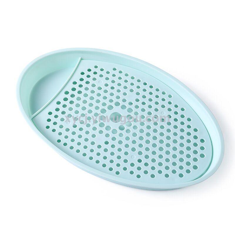 Creative tableware environmentally friendly fish shaped plastic dumpling plate