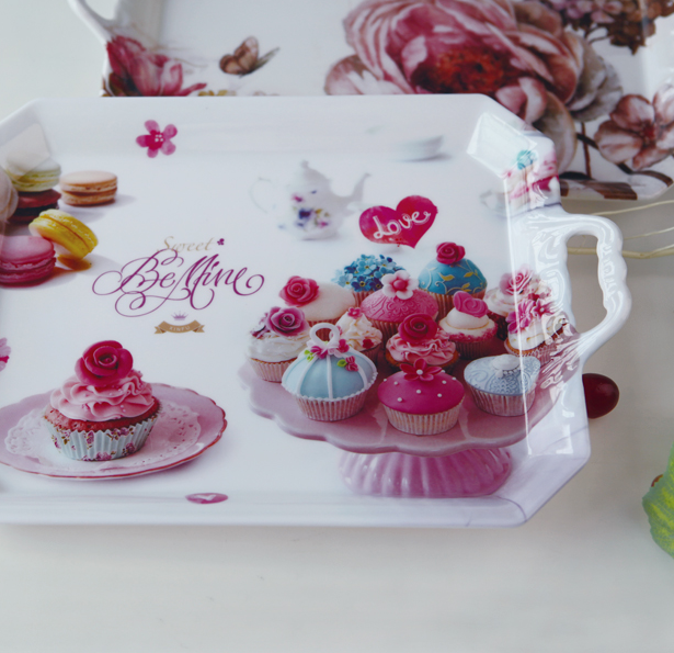 A1 Melamine Tableware Extra Thick Band Handle Rectangular Tray Fruit Plate European Water Cup Tray Tea Tray Household A1 Melamine Tableware Extra Thick Band Handle Rectangular Tray Fruit Plate European Water Cup Tray Tea Tray Household
