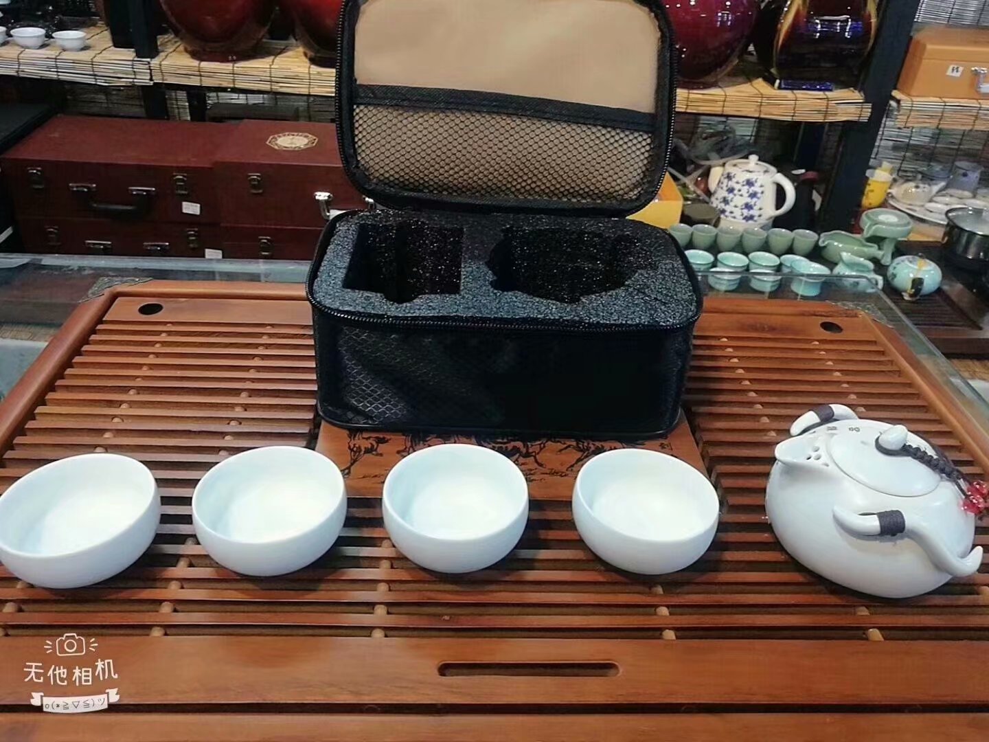 Song dynasty five famous kiln dingyao tea ware ceramic tea ware teacup teapot travel tea ware kung fu tea ware tea tray Song dynasty five famous kiln dingyao tea ware ceramic tea ware teacup teapot travel tea ware kung fu tea ware tea tray