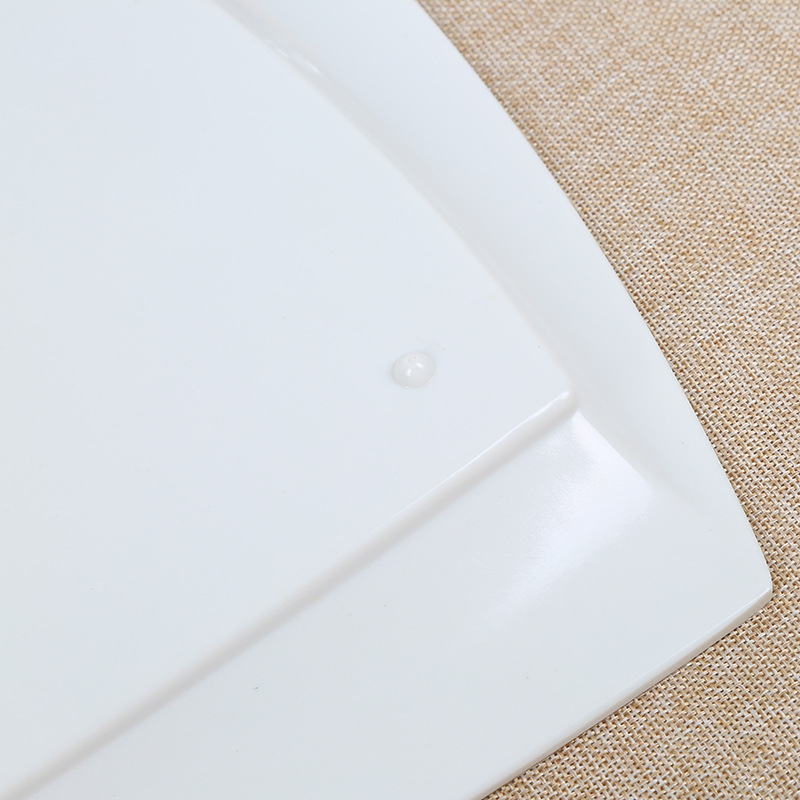 Hotel Food Tray Wholesale Multifunctional Tableware Tray Imitation Porcelain Tray for Bakery