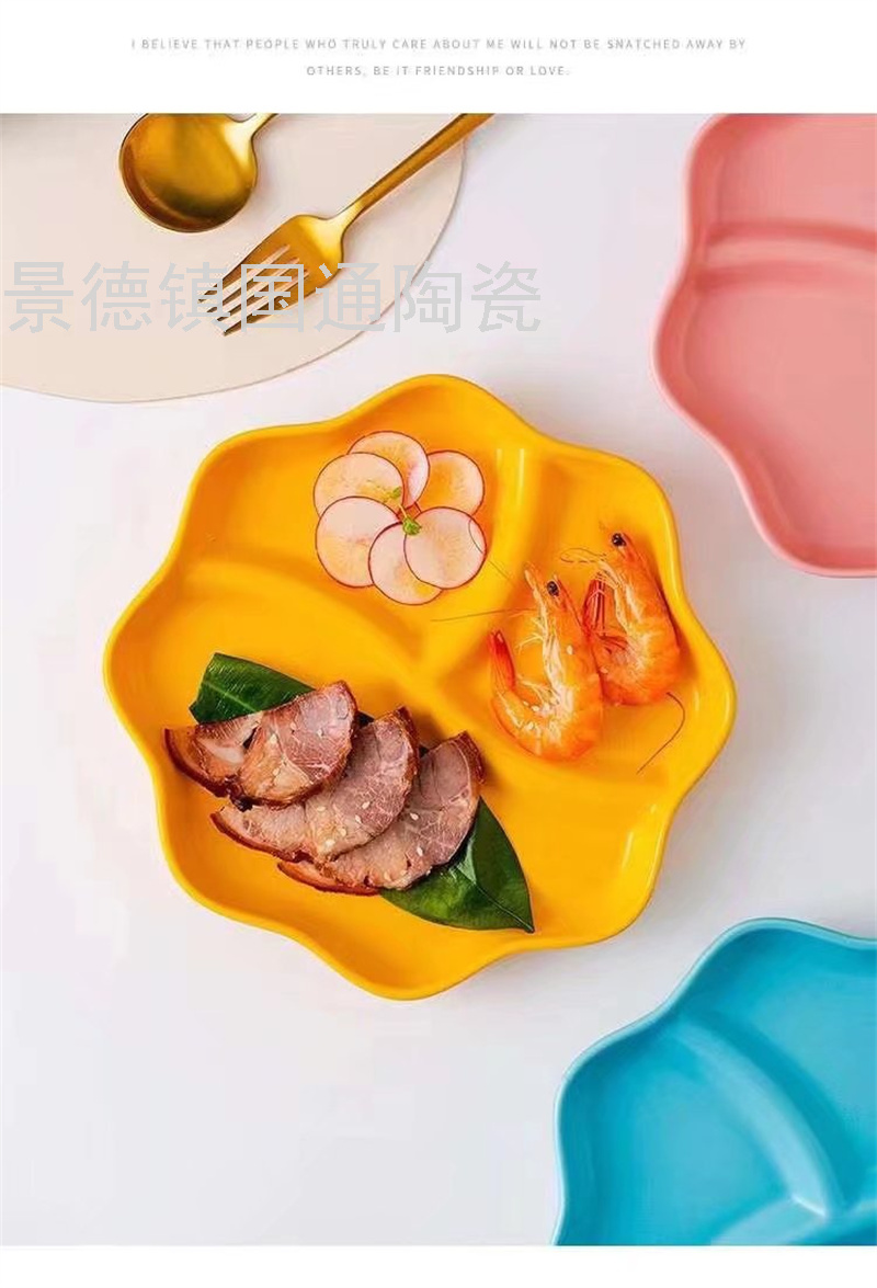 Ceramic Compartment Tray Candy Plate Fast Food Plate Salad Dish Steak Plate Round Plate Palte In Blue And White Swing Plate Bread Plate Ceramic Compartment Tray Candy Plate Fast Food Plate Salad Dish Steak Plate Round Plate Palte In Blue And White Swing Plate Bread Plate