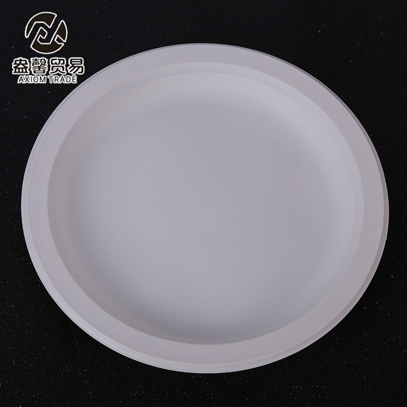 Disposable Corn Starch Cutlery Plate Environmentally Friendly Degradable Cake Plate Multi-Specification Disc Outdoor Portable Tray