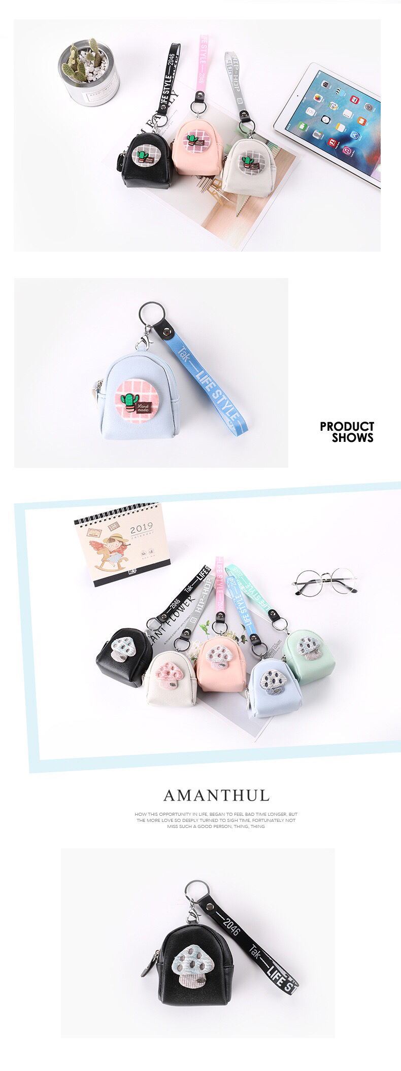 Cartoon Creative Wallet Children's Bags Multifunctional Card Holder Students Cute Mini Key Case Lipstick Customized Bags Cartoon Creative Wallet Children's Bags Multifunctional Card Holder Students Cute Mini Key Case Lipstick Customized Bags