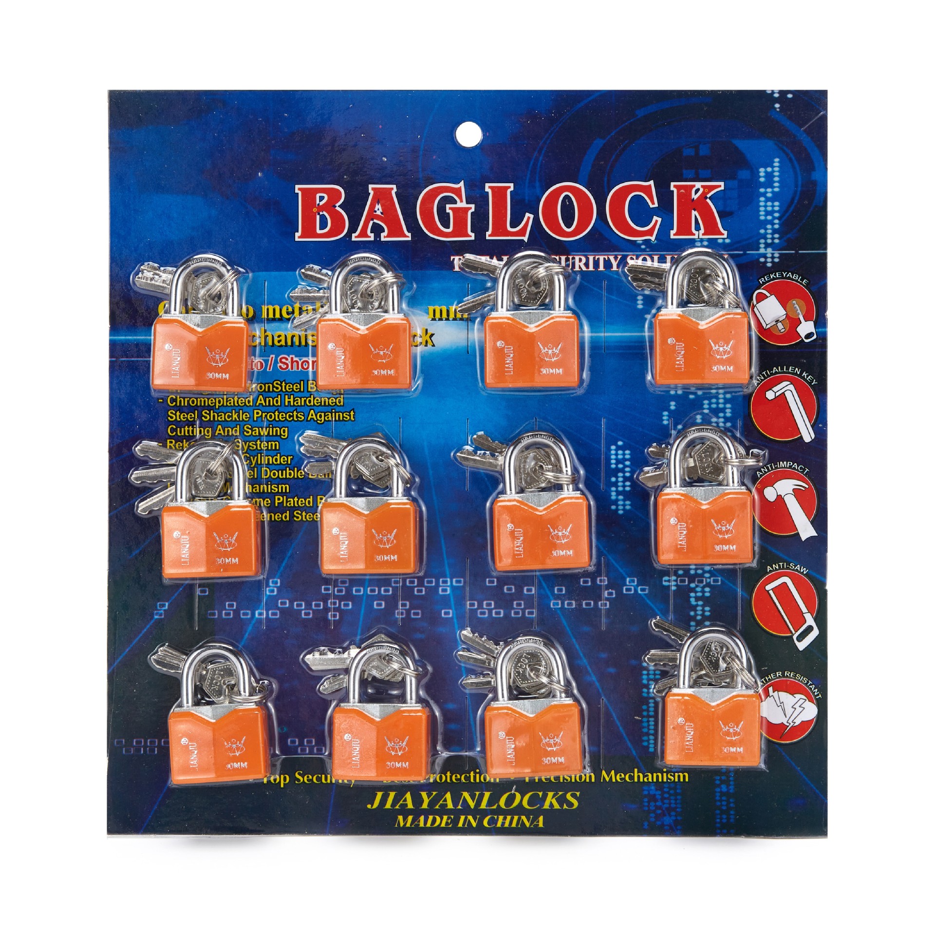 Color Set Plastic Diamond Iron Padlock Open Key Outdoor Lock Factory Wholesale Suction Card Direct Wholesale 32mm * 12 Color Set Plastic Diamond Iron Padlock Open Key Outdoor Lock Factory Wholesale Suction Card Direct Wholesale 32mm * 12