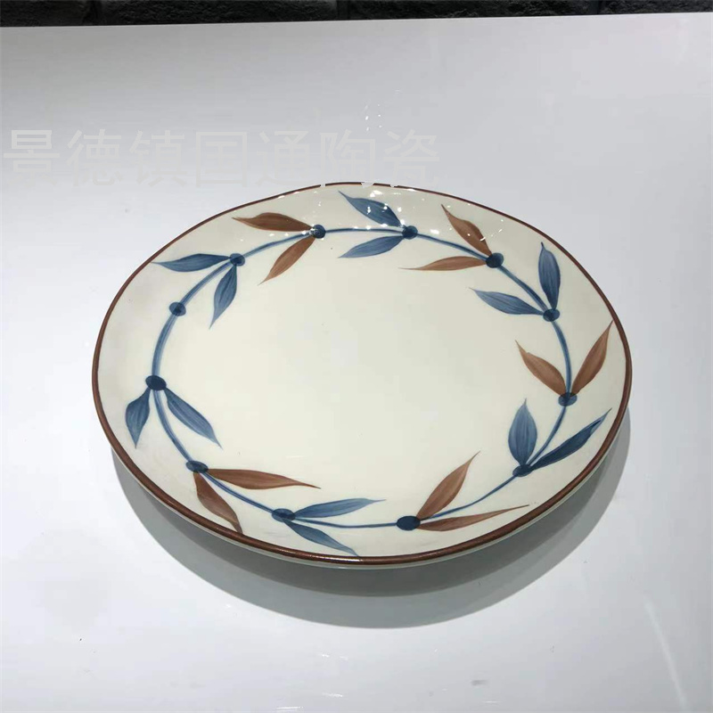 Jingdezhen Household Ceramic Bowl and Dish Set Baking Tray Bread Plate Fish Dish Cold Plate Rice Bowl Noodle Bowl Binaural Baking Pan Jingdezhen Household Ceramic Bowl and Dish Set Baking Tray Bread Plate Fish Dish Cold Plate Rice Bowl Noodle Bowl Binaural Baking Pan