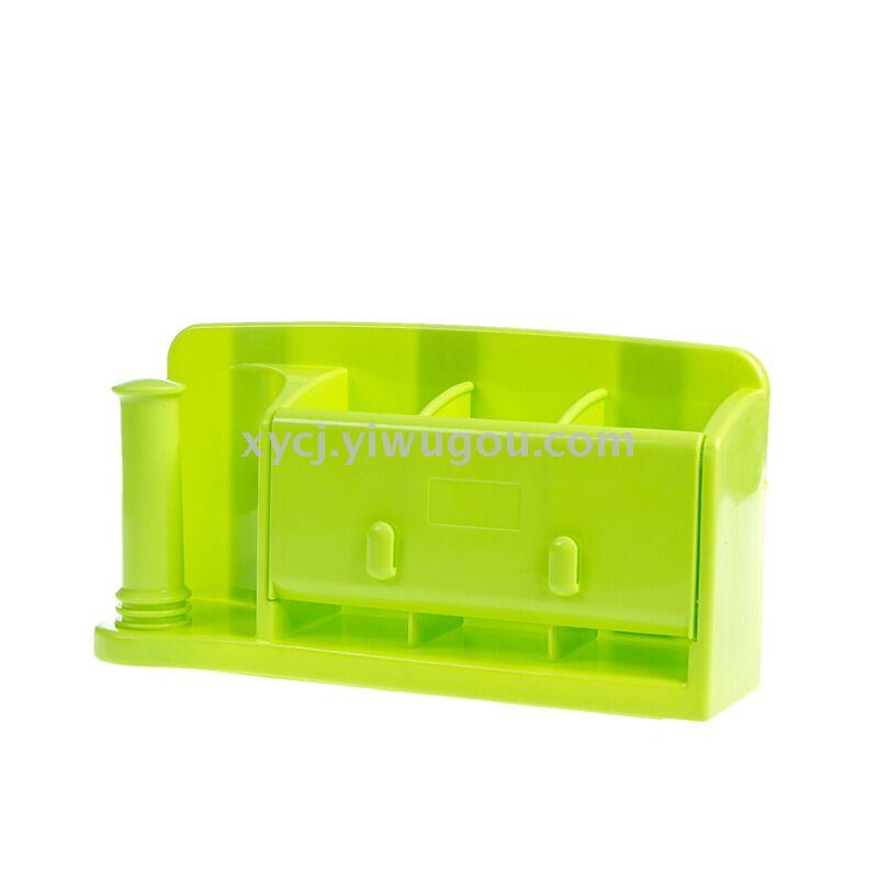 Bathroom shelf bathroom wall hanging shelf plastic wrap rack Bathroom shelf bathroom wall hanging shelf plastic wrap rack
