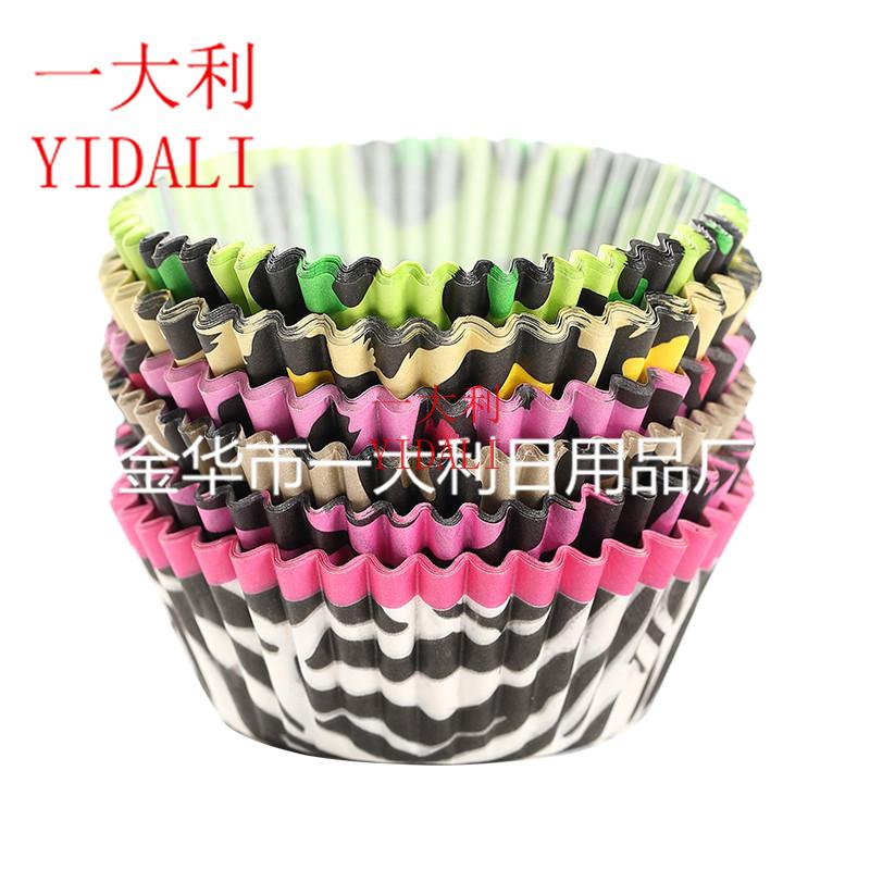 animal theme series paper tray high temperature and oil resistant cake paper cup can be customized 