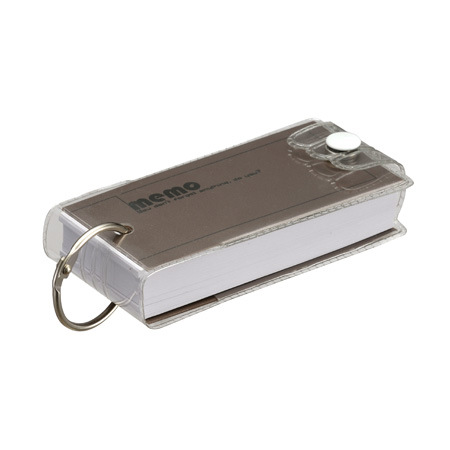 SDLP Keychain Notepad Creative Stationery Active Page Note 70 Card Paper SD-N7218