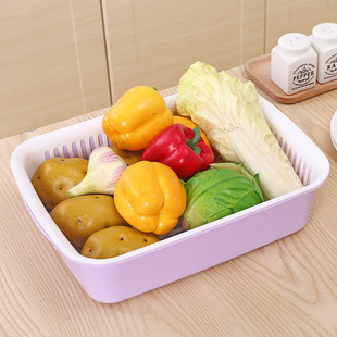 1072 Rectangle Draining Tray Plastic Double Deck Fruit Plate Kitchen Fruit and Vegetable Draining Tray Water Cup Teacup Tray Wholesale 1072 Rectangle Draining Tray Plastic Double Deck Fruit Plate Kitchen Fruit and Vegetable Draining Tray Water Cup Teacup Tray Wholesale