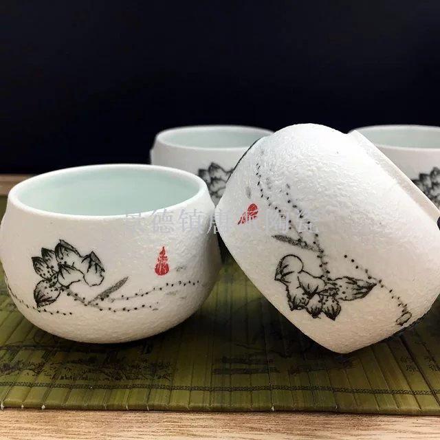 Tea set teacup teapot travel tea set ceramic cover bowl jingdezhen ceramic pot kung fu tea set tea tray tea pot Tea set teacup teapot travel tea set ceramic cover bowl jingdezhen ceramic pot kung fu tea set tea tray tea pot