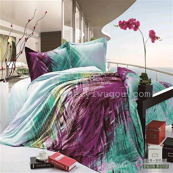 Home textiles bedding set of four snow pigeon Shu Xiang pattern cotton four set color range trade selling low price marketing quality assurance--the art style Home textiles bedding set of four snow pigeon Shu Xiang pattern cotton four set color range trade selling low price marketing quality assurance--the art style