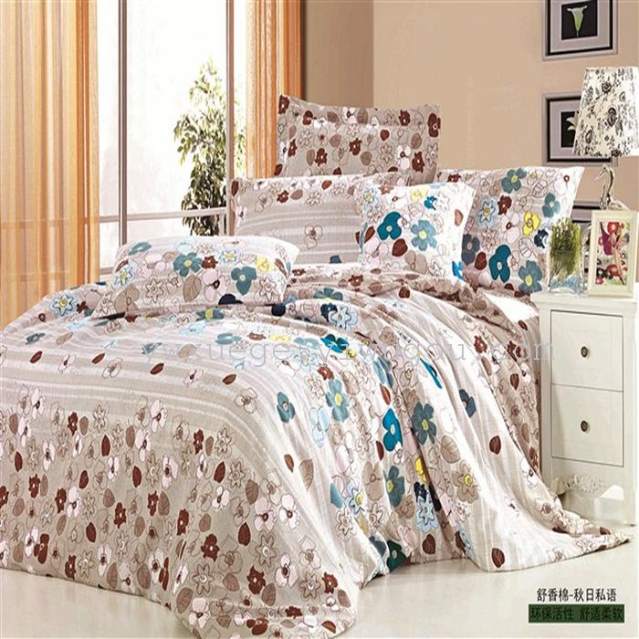 Home textiles bedding set of four snow pigeon Shu Xiang pattern cotton four set color range trade selling low price marketing quality assurance--the art style Home textiles bedding set of four snow pigeon Shu Xiang pattern cotton four set color range trade selling low price marketing quality assurance--the art style