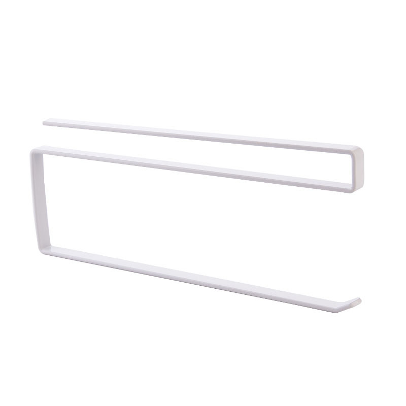 Japanese-Style Cabinet Multi-Functional Roll Stand Tissue Holder Kitchen Hanger Plastic Wrap Storage Rack Wholesale