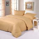 Hotel room hotel dedicated four-piece bedding set Cotton satin solid color satin Suite four set wholesale custom-made a golden