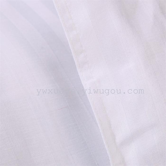 Hotel room hotel dedicated four-piece bedding set Cotton satin solid color satin Suite four set wholesale custom-made a golden