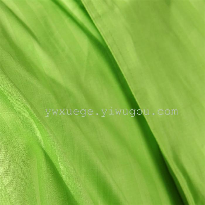 Hotel room hotel dedicated four-piece bedding set Cotton satin solid color satin Suite four set wholesale custom-made a golden
