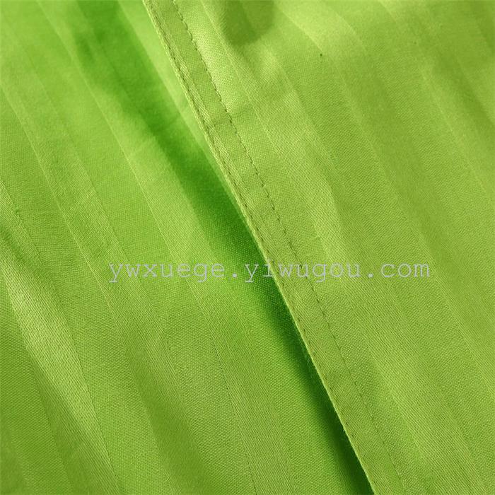 Hotel room hotel dedicated four-piece bedding set Cotton satin solid color satin Suite four set wholesale custom-made a golden