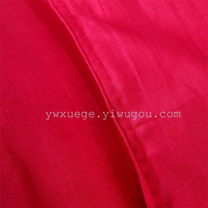 Hotel room hotel dedicated four-piece bedding set Cotton satin solid color satin Suite four set wholesale custom-made a golden