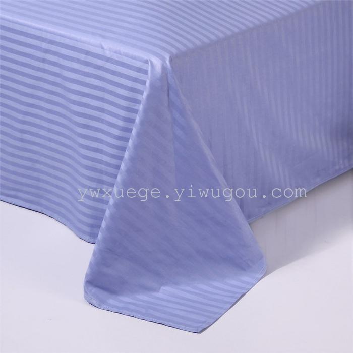 Hotel room hotel dedicated four-piece bedding set Cotton satin solid color satin Suite four set wholesale custom-made a golden