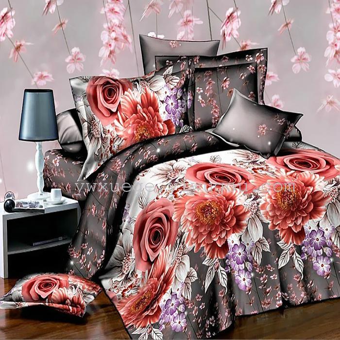 Twill active 3D stereo version spent four set bedding factory direct polyester printed Twill four set bedding set of four Twill active 3D stereo version spent four set bedding factory direct polyester printed Twill four set bedding set of four