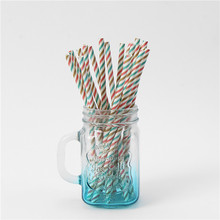The New plastic wrap straw rainbow film straw degradable party pearl film straw customization The New plastic wrap straw rainbow film straw degradable party pearl film straw customization