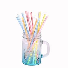 The New plastic wrap straw rainbow film straw degradable party pearl film straw customization The New plastic wrap straw rainbow film straw degradable party pearl film straw customization
