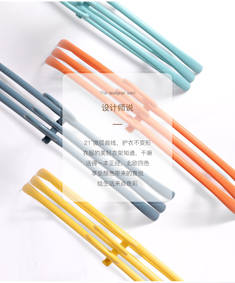 Household Minimalist Drying Semicircle Hanger Dormitory Hang the Clothes Coat and Cap Chapelet Plastic Thickened Non-Slip Clothes Hanger Household Minimalist Drying Semicircle Hanger Dormitory Hang the Clothes Coat and Cap Chapelet Plastic Thickened Non-Slip Clothes Hanger
