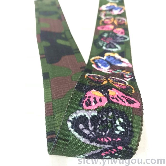 The mobile phone hang rope manufacturer's mobile phone hang rope double hook hang rope to make custom hang rope ribbon.
