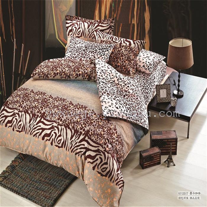 Textile four piece set cotton cotton bedding set of four simple fashion pattern 100% cotton thermal direct manufacturers - Memories (blue) Textile four piece set cotton cotton bedding set of four simple fashion pattern 100% cotton thermal direct manufacturers - Memories (blue)