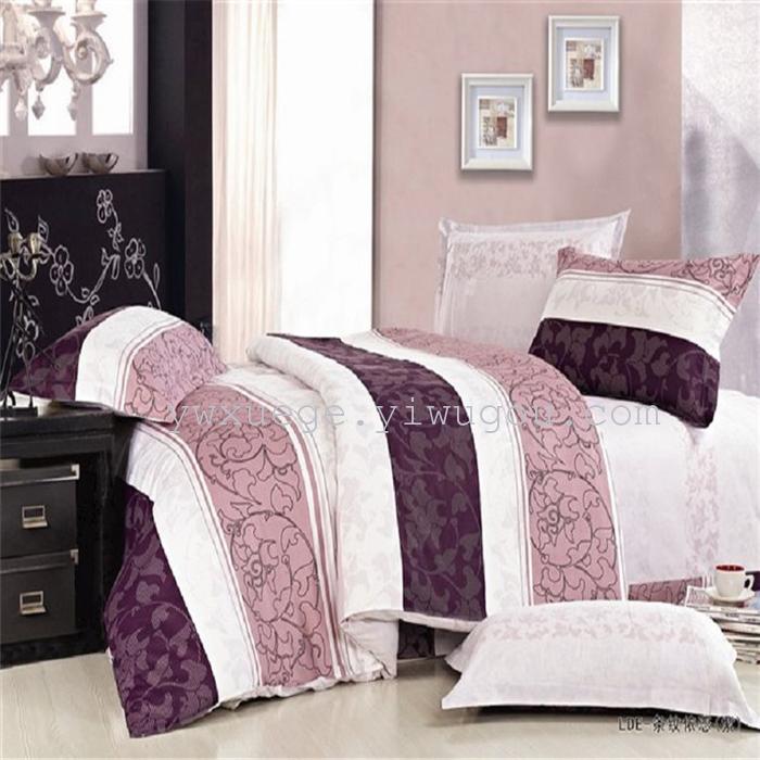 In 2014 the new listing 100% cotton bedding set of four garden wedding supplies four piece set of quality assurance silk language In 2014 the new listing 100% cotton bedding set of four garden wedding supplies four piece set of quality assurance silk language
