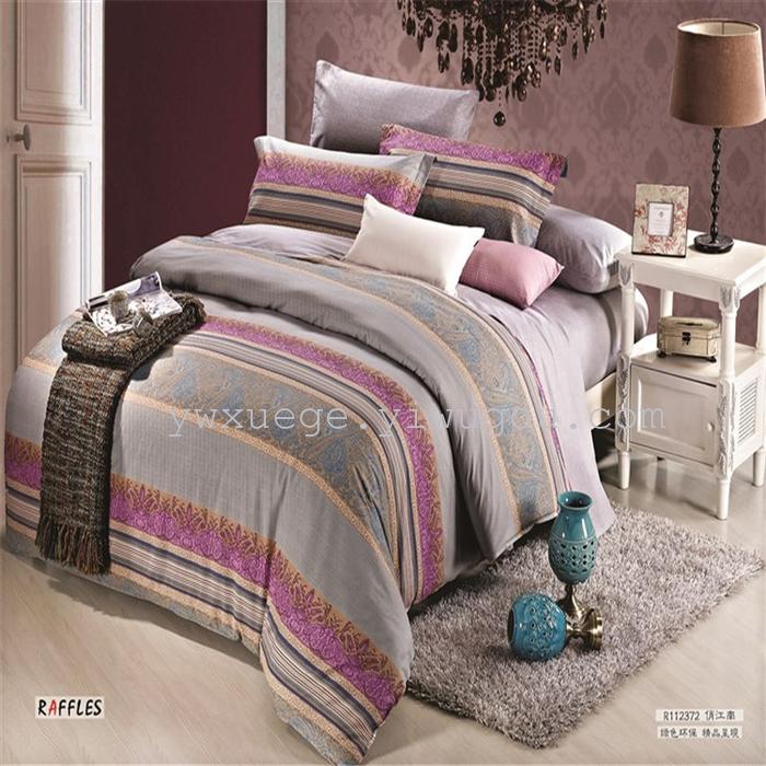 In 2014 the new listing 100% cotton bedding set of four garden wedding supplies four piece set of quality assurance silk language In 2014 the new listing 100% cotton bedding set of four garden wedding supplies four piece set of quality assurance silk language