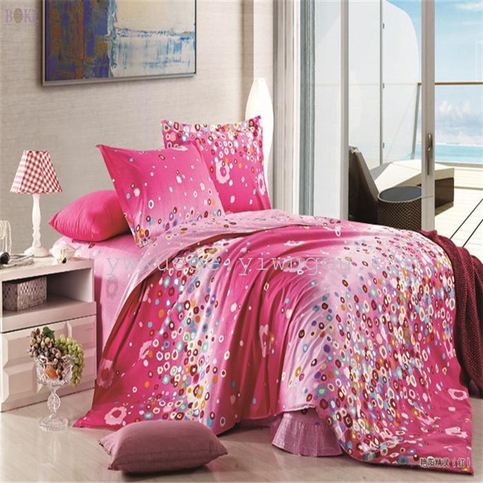 In 2014 the new listing 100% cotton bedding set of four garden wedding supplies four piece set of quality assurance silk language In 2014 the new listing 100% cotton bedding set of four garden wedding supplies four piece set of quality assurance silk language